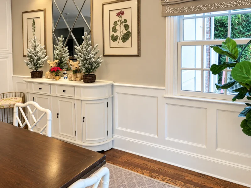 Impeccable millwork by master craftsman at Action Cabinetry